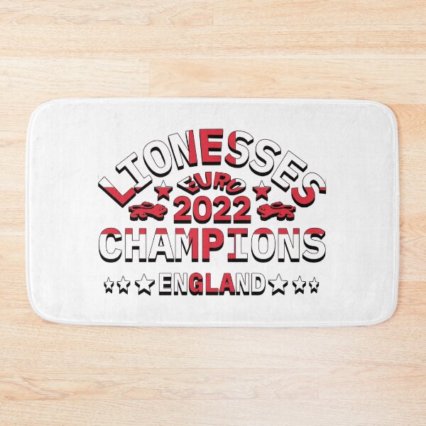 Item preview, Champions 2022 England Lionesses Women's Football England Flag And Shadow Design designed and sold by TrulyEpoque.