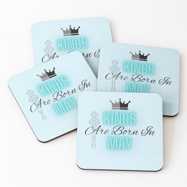Item preview, Kings are born in May - Quote designed and sold by SemDesigns1.