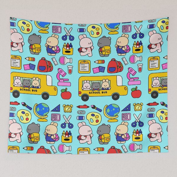 Item preview, Cute Woodland Back to School Design designed and sold by satchisatchi.