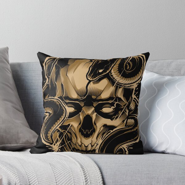 Item preview, Skull And Snake designed and sold by Blackout Brother.