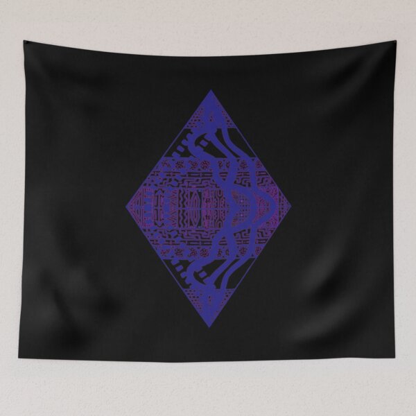 Item preview, Blue&Purple Monorhombi designed and sold by createVisions.