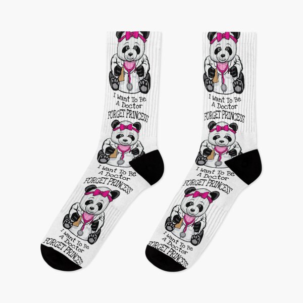 Item preview, Forget Princess I Want To Be A Doctor Cute Panda Girl designed and sold by GrandeDuc.