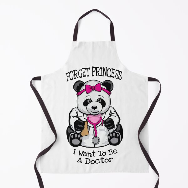 Item preview, Forget Princess I Want To Be A Doctor Cute Panda Girl designed and sold by GrandeDuc.