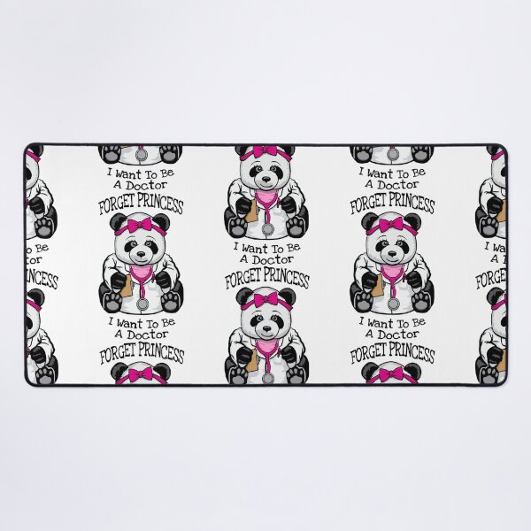 Item preview, Forget Princess I Want To Be A Doctor Cute Panda Girl designed and sold by GrandeDuc.