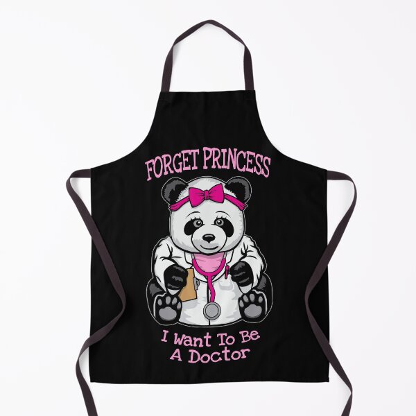 Item preview, Forget Princess I Want To Be A Doctor Cute Panda Girl designed and sold by GrandeDuc.
