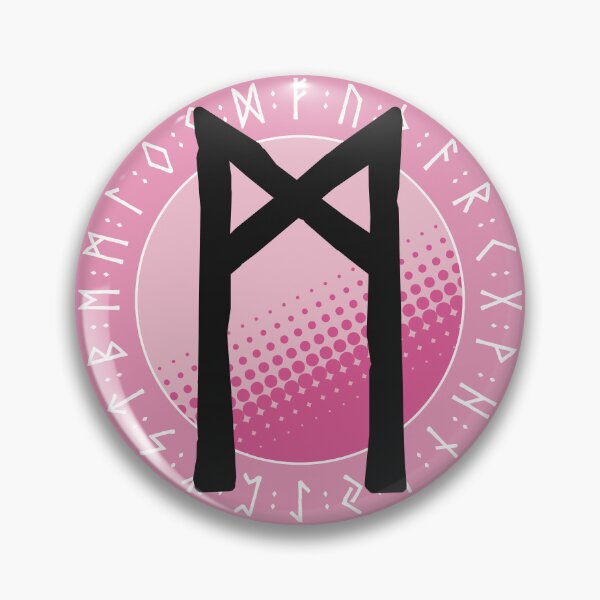 Item preview, Mannaz (Mankind) - Viking Runes and Runic Symbols designed and sold by iscaStudioArt.