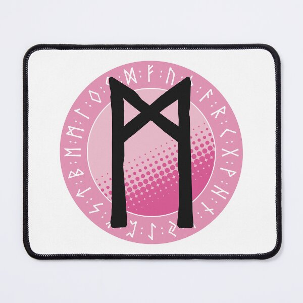 Item preview, Mannaz (Mankind) - Viking Runes and Runic Symbols designed and sold by iscaStudioArt.