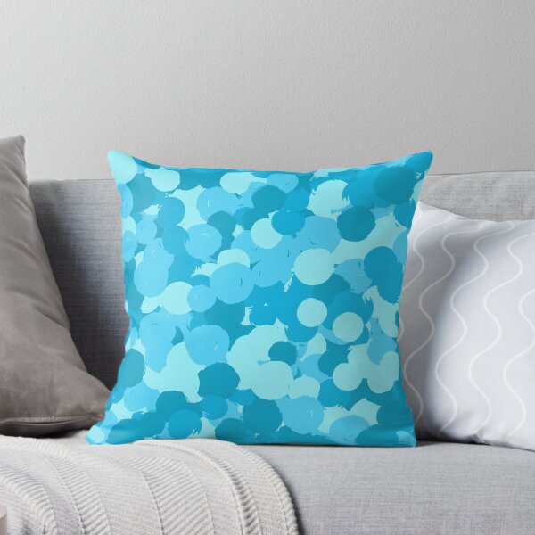 Item preview, Painted Blue Dots Background designed and sold by amovitania.