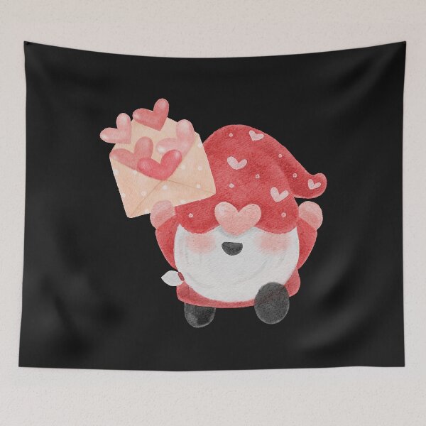 Item preview, Gnome Backpack Gnome _ Cute Gnome Love Sticker Sticker designed and sold by Lemed36tea.