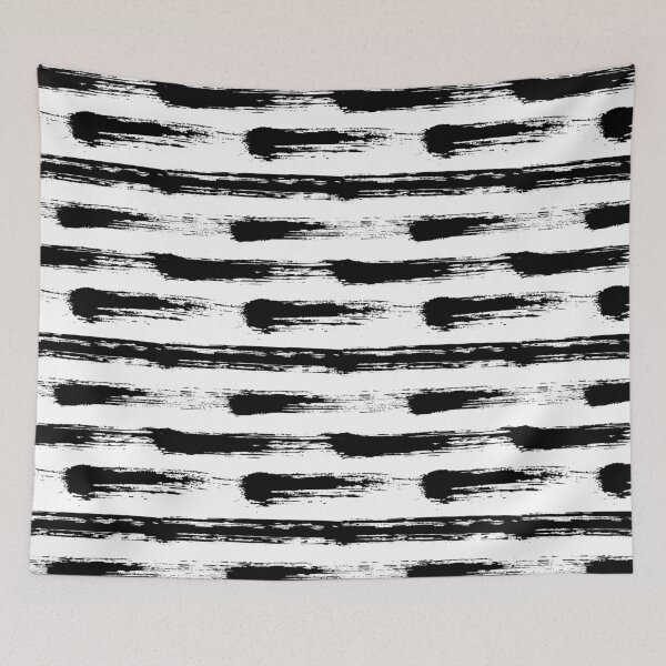 Item preview, Grunge painted striped pattern designed and sold by amovitania.