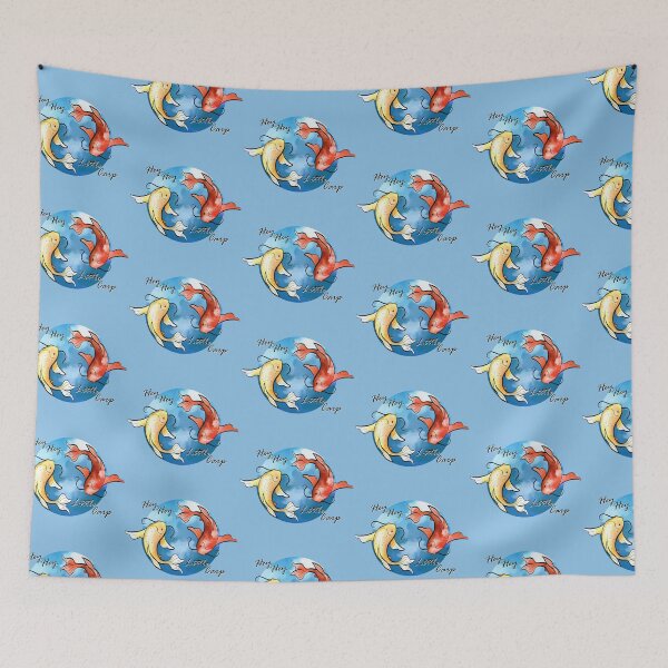 Item preview, Hey Hey Little Carp designed and sold by RustyQuill.