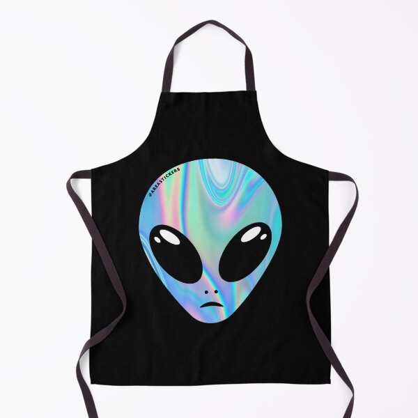Item preview, Alien head - Holographic skin designed and sold by AreaStickers.