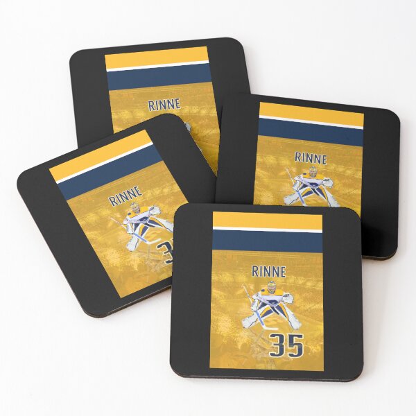 Item preview, Pekka Rinne 35 Nashville Predators Goalie Jersey Sticker designed and sold by carolsheiladis.