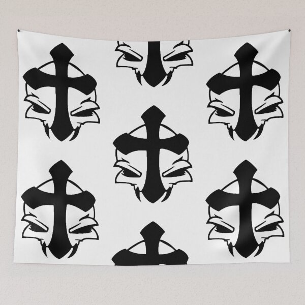 Item preview, Vampire Skull and Cross designed and sold by steampunklizard.