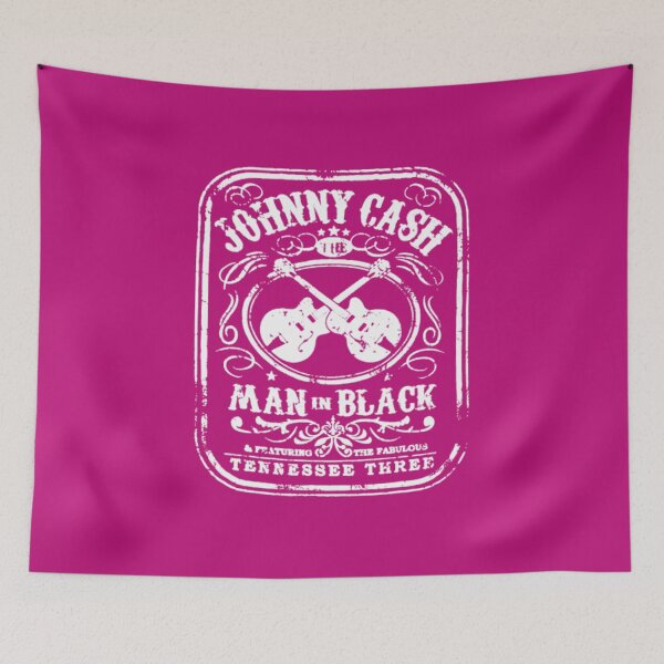 Item preview, The Man In Black Vintage Johnny Tees Cash Retro designed and sold by TunSiva.