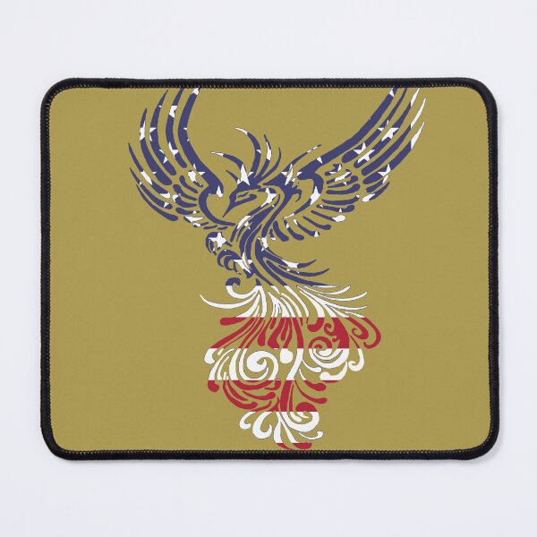Item preview, Patriotic Banner Phoenix designed and sold by taiche.