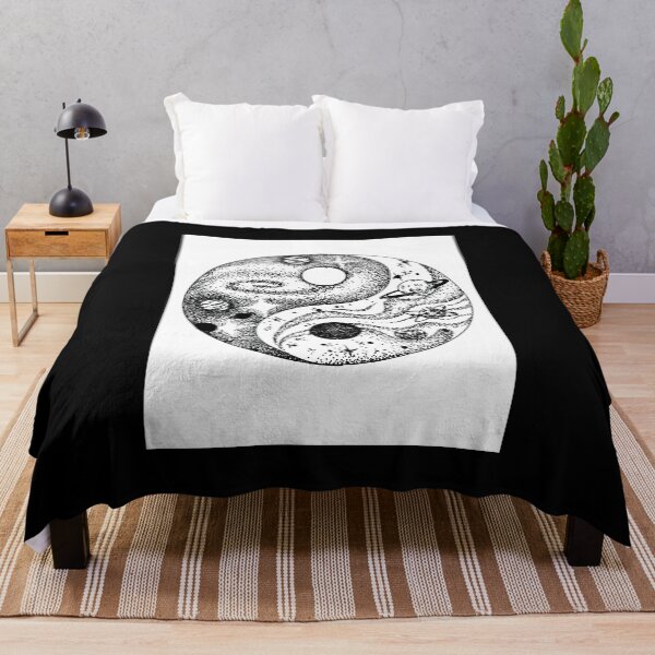 Item preview, Men Women Special Present Cosmic Ying Yang Funny Men Fan designed and sold by CaoPhan.