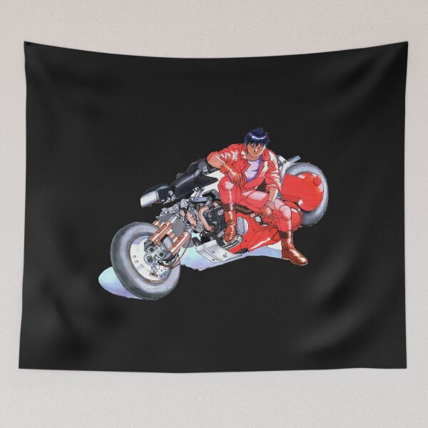 Item preview, Kaneda on Motorcycle Sticker designed and sold by Lemed36tea.