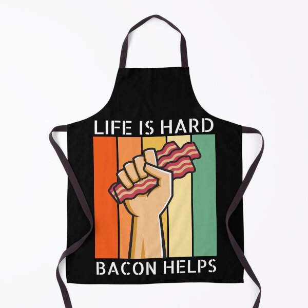 Artikelvorschau, Bacon Shirt, Life Is Hard Beacon Helps, Bacon Lover Gift, International Bacon Day entworfen und verkauft von splonkss.