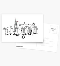 Postales Bienvenido a Nueva York