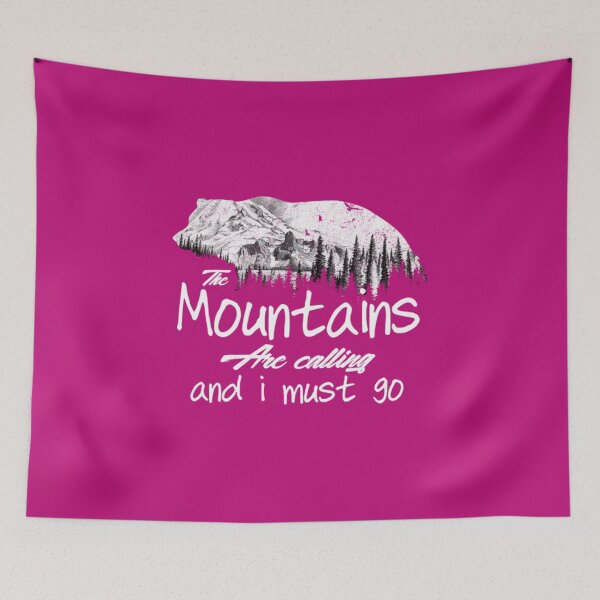 Item preview, The mountains are calling and i must go designed and sold by TunSiva.