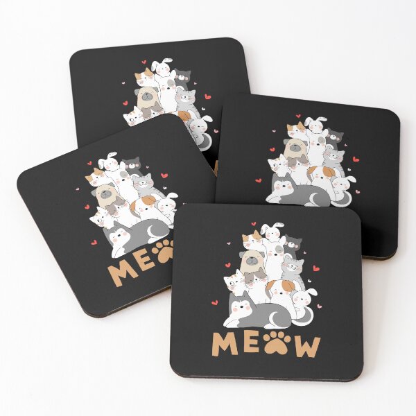 Item preview, Cute loving group of cats designed and sold by Fun2phic.