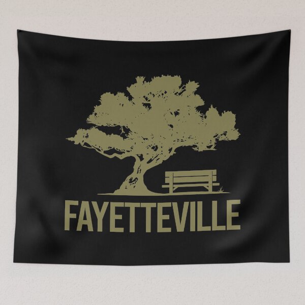 Artikelvorschau, Bank und Baum Fayetteville entworfen und verkauft von nguyentanshop.