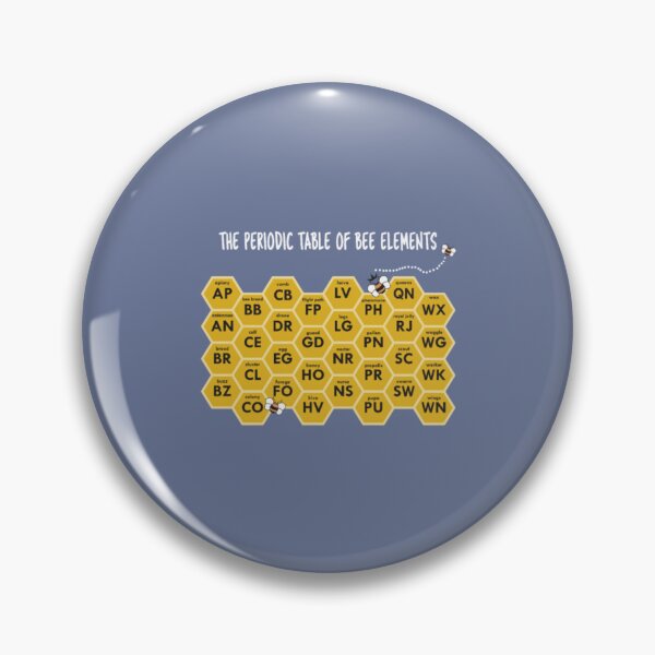 Item preview, The Periodic Table of Bee Elements Funny Beekeeper designed and sold by TunSiva.