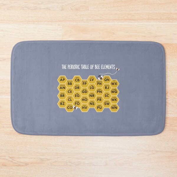Item preview, The Periodic Table of Bee Elements Funny Beekeeper designed and sold by TunSiva.