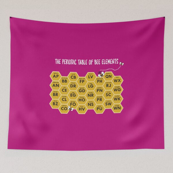 Item preview, The Periodic Table of Bee Elements Funny Beekeeper designed and sold by TunSiva.