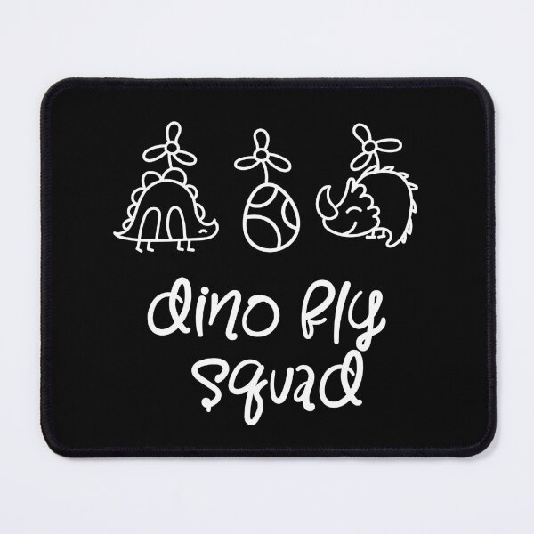 Item preview, Dino Fly Squad Stegosaurus with egg and Styracosaurus - Cute T-shirt design for your kid designed and sold by Ridiculam Toga.