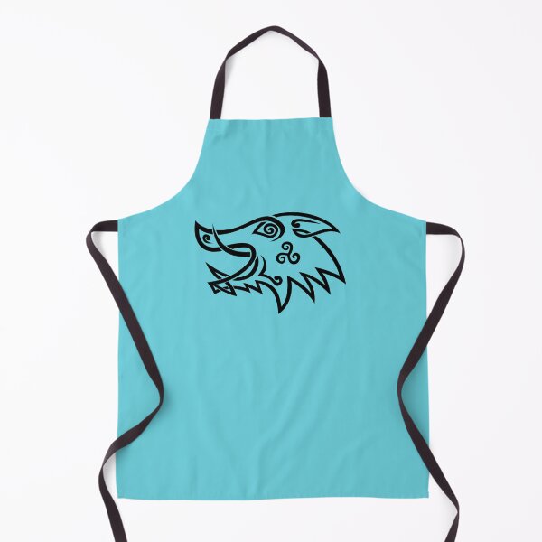 Item preview, Boar Head Celtic Knot Black And White Stencil  designed and sold by SeeriaThom.