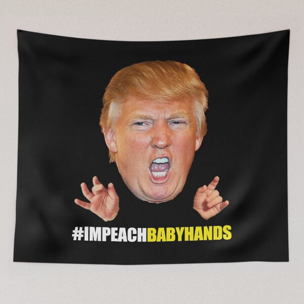 Item preview, Impeach President Baby Hands designed and sold by Thelittlelord.