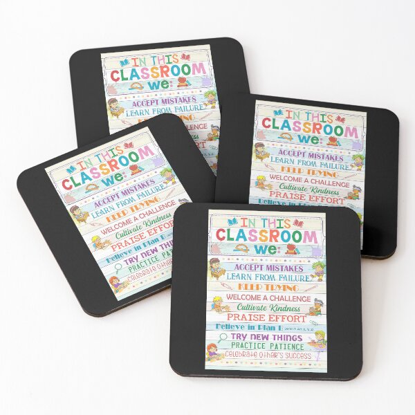 Item preview, Teacher - Classroom We Accept mistakes - Learn from failure - Back to school  designed and sold by SEANPARKERAU.