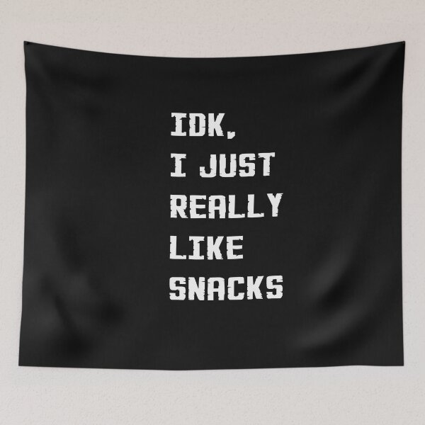 Item preview, IDK i just really like snacks bold typography  designed and sold by garniturex.