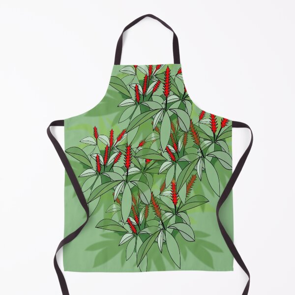 Item preview, Abstract Lovely Leaves and Red Flower designed and sold by theredsharp.