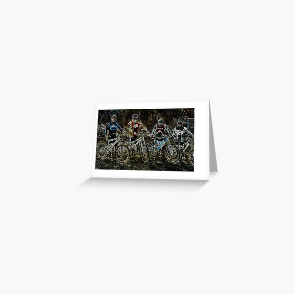 Electro DH Greeting Card