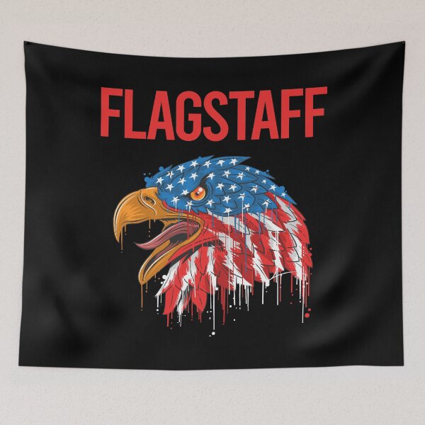 Item preview, USA Eagle Flagstaff designed and sold by maymorto.