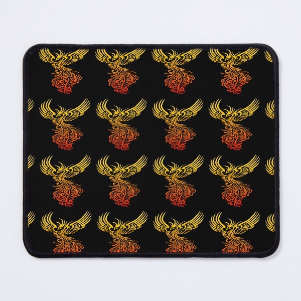 Item preview, Repeat Pattern Rising From The Ashes Phoenix Flame Ombre designed and sold by taiche.
