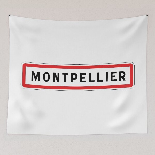 Item preview, Montpellier City Panel designed and sold by BubbleManShop.