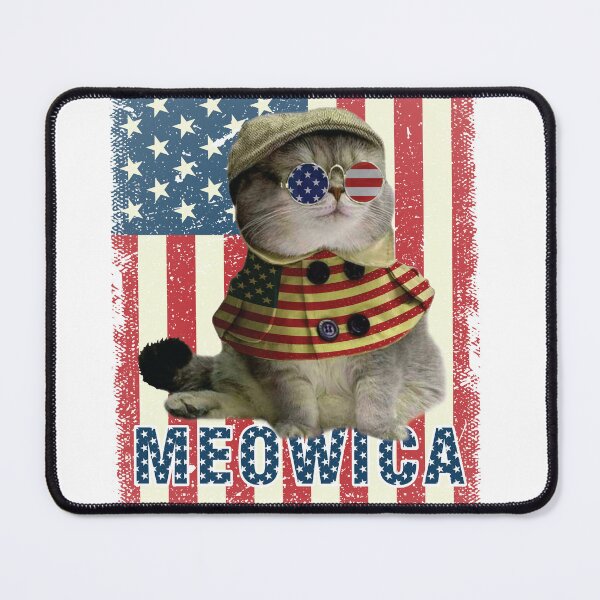 Item preview, Bellissimi gattini che indossano la bandiera americana designed and sold by eventdesign77.