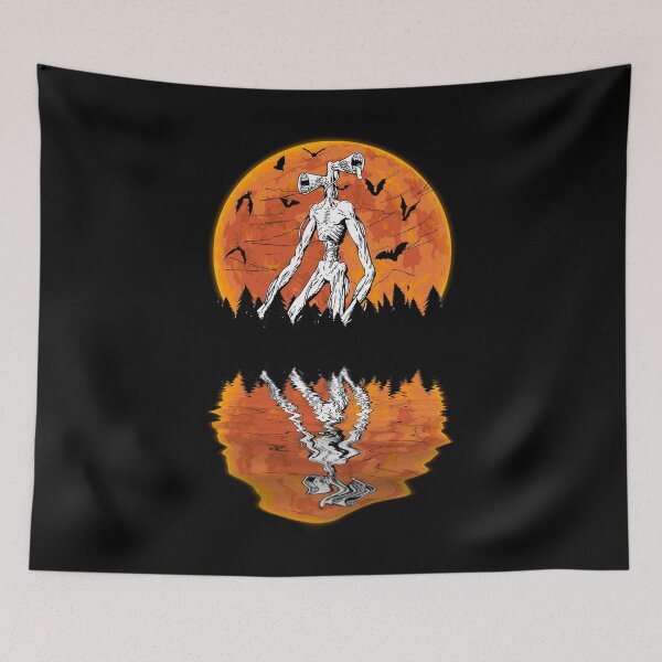 Item preview, Siren Head Red Moon Halloween designed and sold by XC90Excellentce.