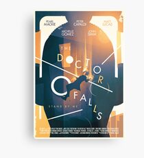 The Doctor Falls Metal Print