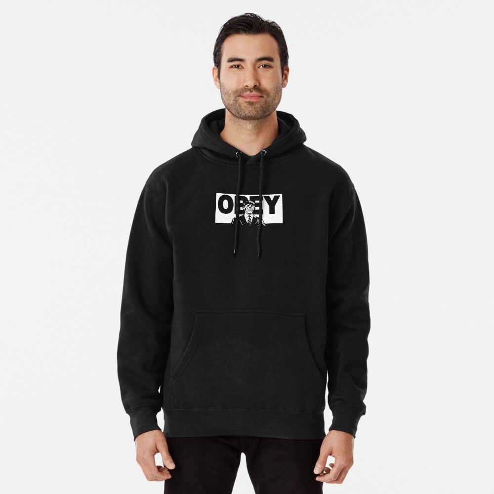 Obey hoodie mens best sale