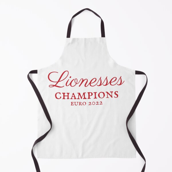 Item preview, England Lionesses Champions 2022 Women's Football Red Text Design designed and sold by TrulyEpoque.