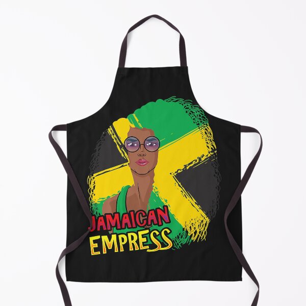 Item preview, Jamaican Empress Queen Afro Jamaica Flag Black Women designed and sold by HelgaSchwarz.