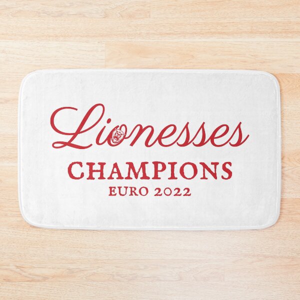 Item preview, England Lionesses Champions 2022  Women's Football Lions Head Design designed and sold by TrulyEpoque.