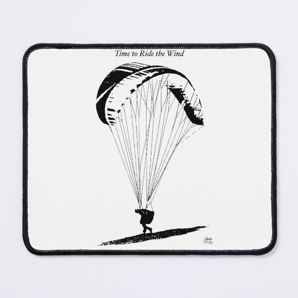 Item preview, Paragliding - Time to Ride the Wind designed and sold by TheGecko02.
