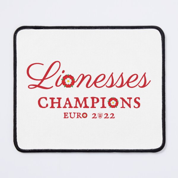Item preview, Copy of England Lionesses Champions 2022  Women's Football Rose Design designed and sold by TrulyEpoque.