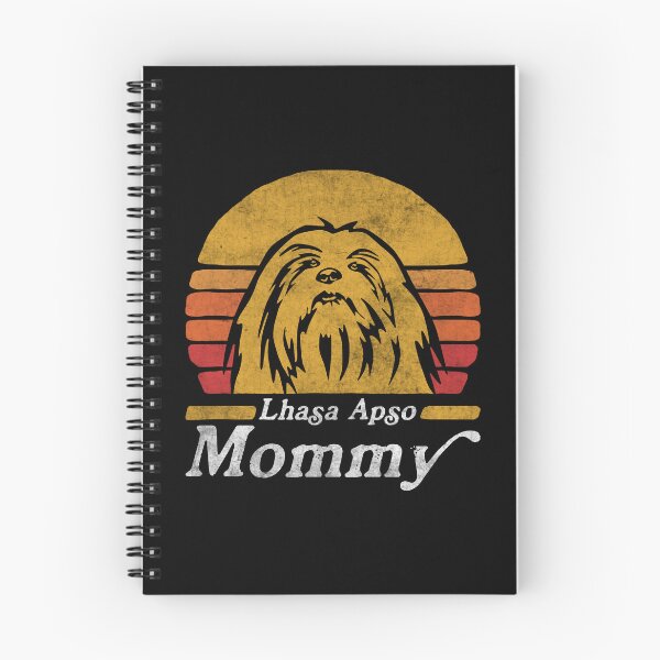 Item preview, Retro Vintage Lhasa Apso Mommy designed and sold by More Cute Dogs.
